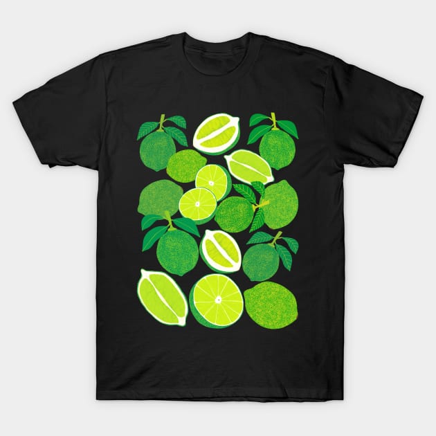 Lime Harvest T-Shirt by LeanneSimpson